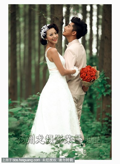 扬州龙摄影婚纱照_扬州龙摄影婚纱摄影客片 婚纱照(2)