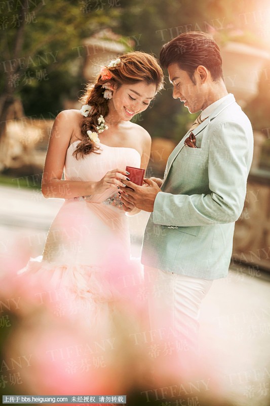 唐山蒂芬妮婚纱摄影--粉色青春 显示全部楼层 西宁婚纱...