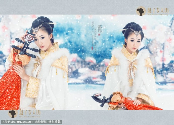 盘子女人坊-四美图·落雁图片