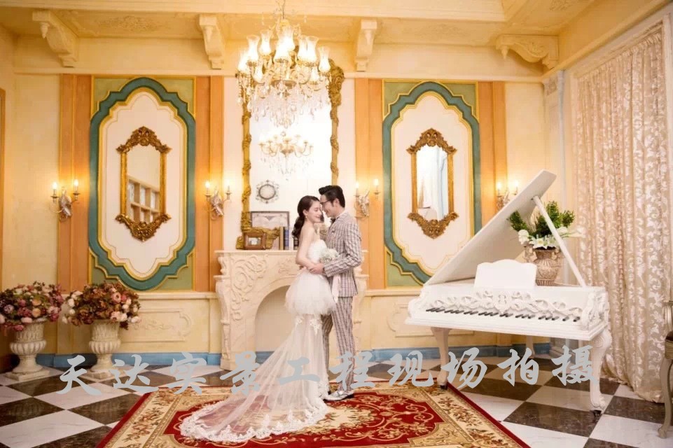 婚纱影楼_影楼婚纱实景设计(2)